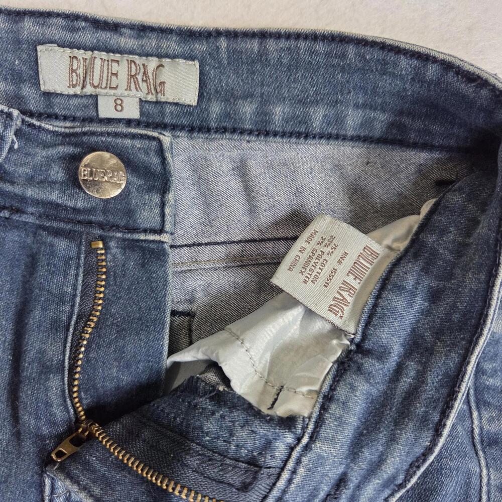 Blue Rag Size 8 Women's Skinny Capris Jeans 24x22 - Picture 4 of 12